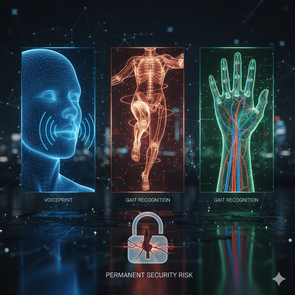 voiceprint and gait recognition privacy risks