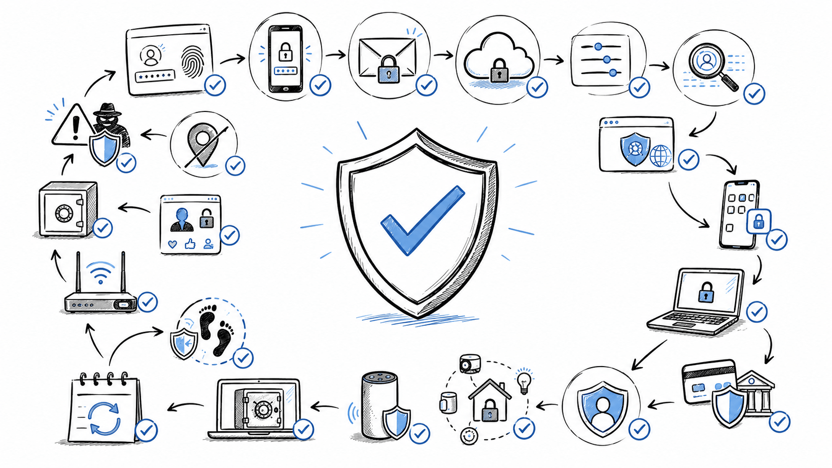 Personal Privacy Checklist for 2026: 30 Essential Steps to Protect Your Data, Identity, and Online Accounts